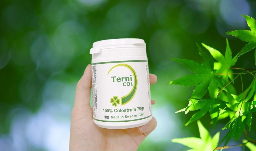 Sữa non Ternicol là sản phẩm đóng theo hộp 70g có nắp bật