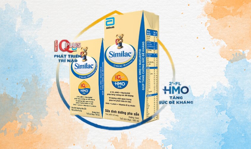 Sữa Similac pha sẵn chứa nhiều thành phần có lợi cho sự phát triển của trẻ nhỏ