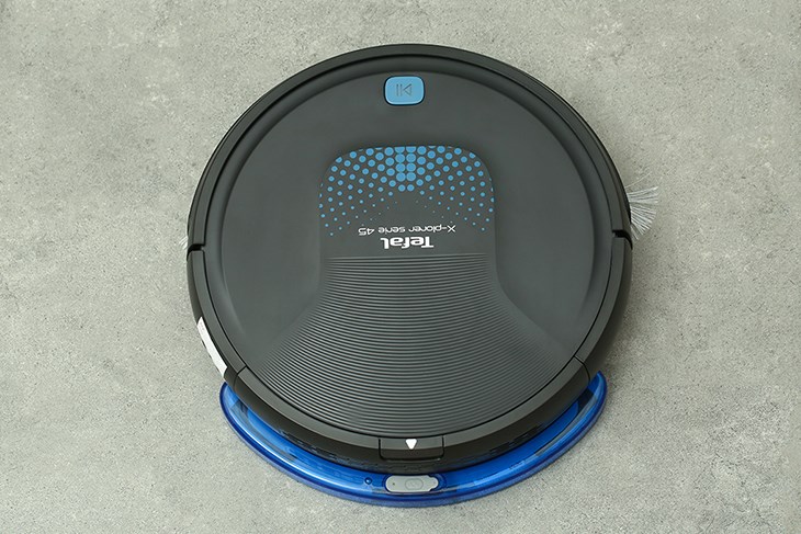 Robot hút bụi lau nhà Tefal RG8275WH thiết kế gọn đẹp, di chuyển dễ dàng