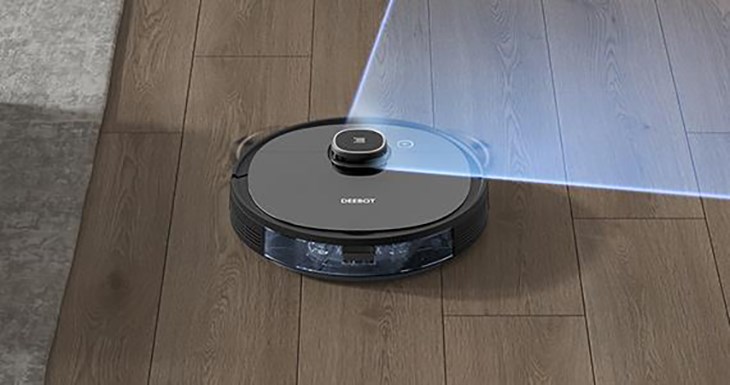 Robot hút bụi có trang bị laser thuộc dòng cao cấp, giúp quá trình dọn dẹp đạt độ hoàn thiện cao