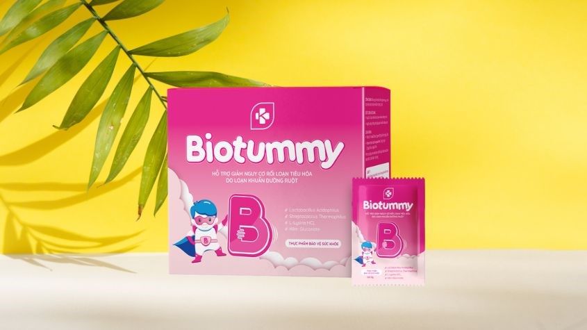 Sản phẩm men tiêu hoá Biotymmy từ thương hiệu Kentek