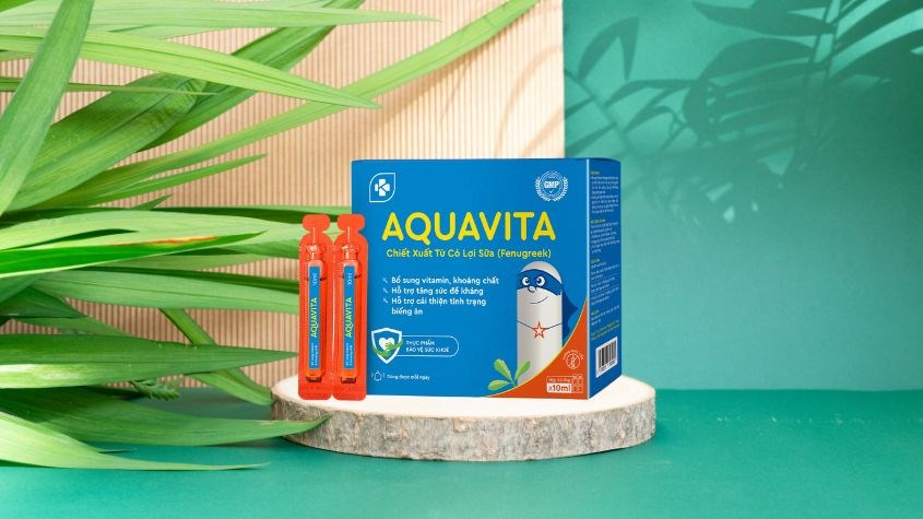 Sản phẩm Siro Aquavita tăng cường hấp thu
