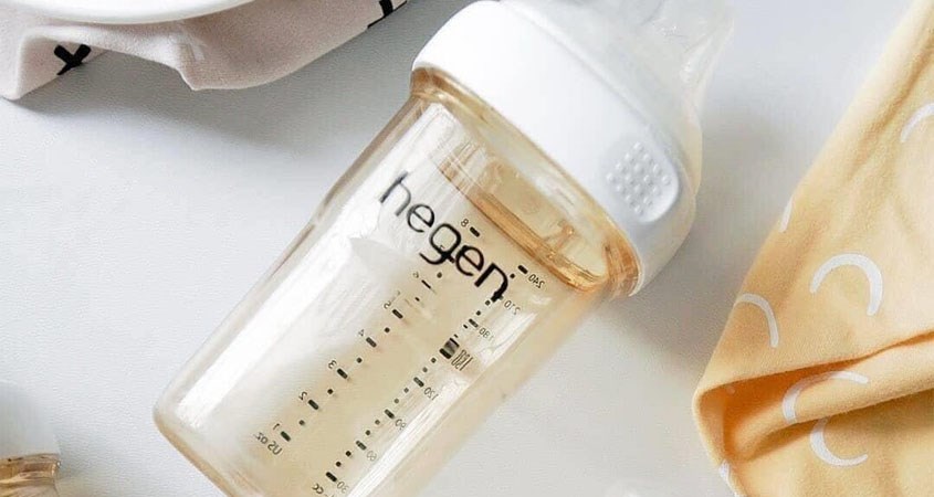 Bình sữa Hegen có rất ít phân loại