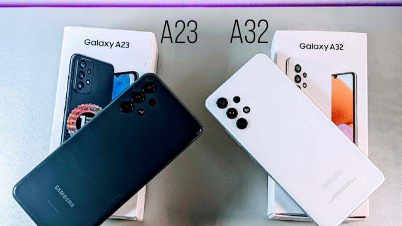 compare samsung a23 and a32