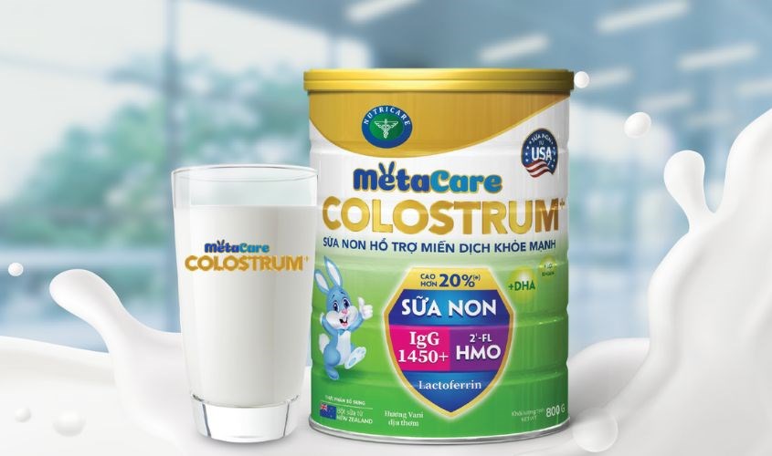 Sữa MetaCare chứa nhiều dưỡng chất giúp bé phát triển tối ưu