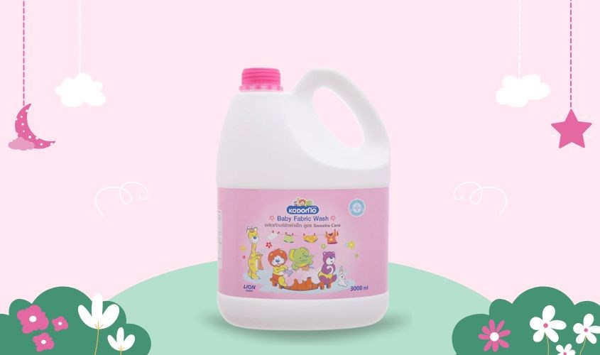 Nước giặt xả quần áo cho bé Kodomo Sweetie Care can 3 lít