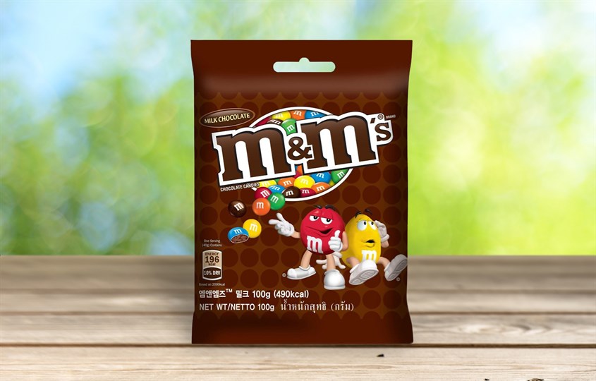 Kẹo socola M&M's hương sữa gói 100g