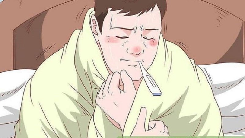 Sốt, rét run là dấu hiệu của bệnh sốt rét Sốt, rét run là dấu hiệu của bệnh sốt rét