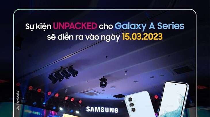 Sự kiện ra mắt Samsung Galaxy A54 và Galaxy A34: Công bố thời gian chính thức