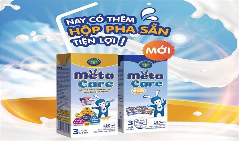 Sản phẩm sữa Metacare pha sẵn