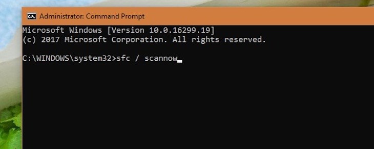 Khóa registry bị lỗi