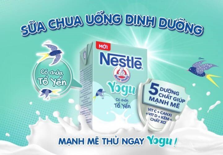 Sữa chua uống Nestlé bổ dưỡng