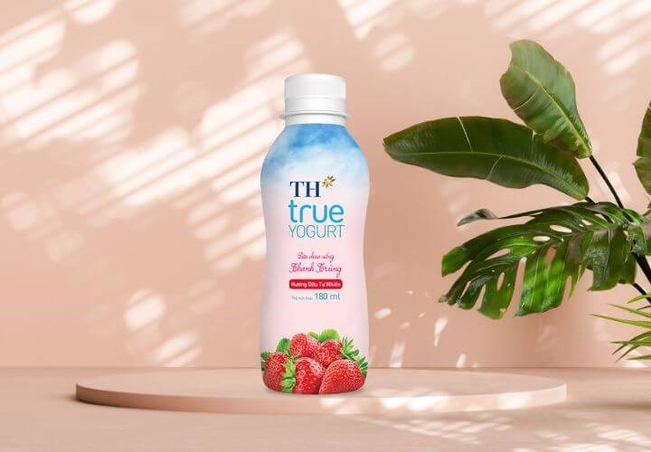 Sữa chua uống TH True MILK không chứa chất bảo quản