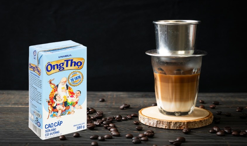 Sữa đặc có đường Ông Thọ dạng hộp 380g