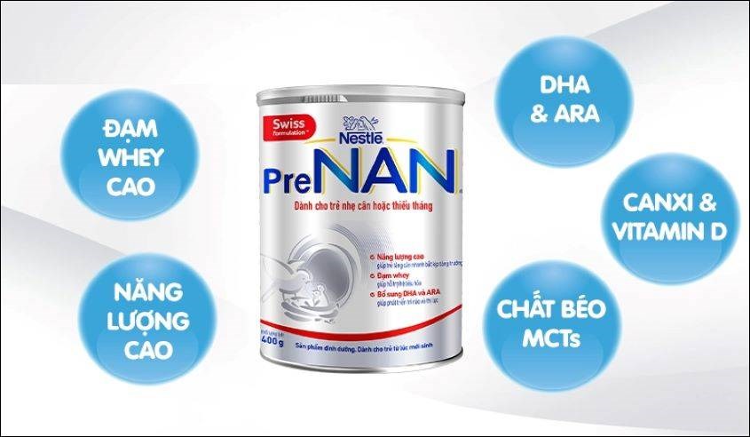 Sữa bổ sung nhiều dinh dưỡng giúp bé phát triển thể chất