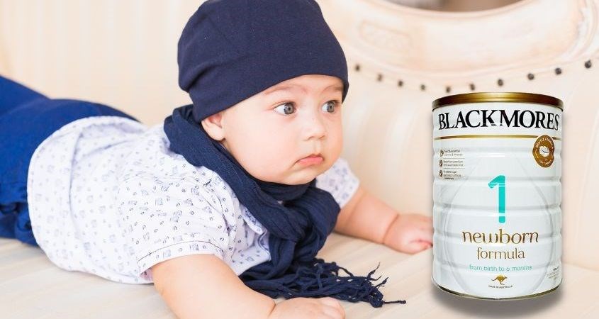 Sữa bột Blackmores NewBorn Formula số 1 900g (0 - 6 tháng)