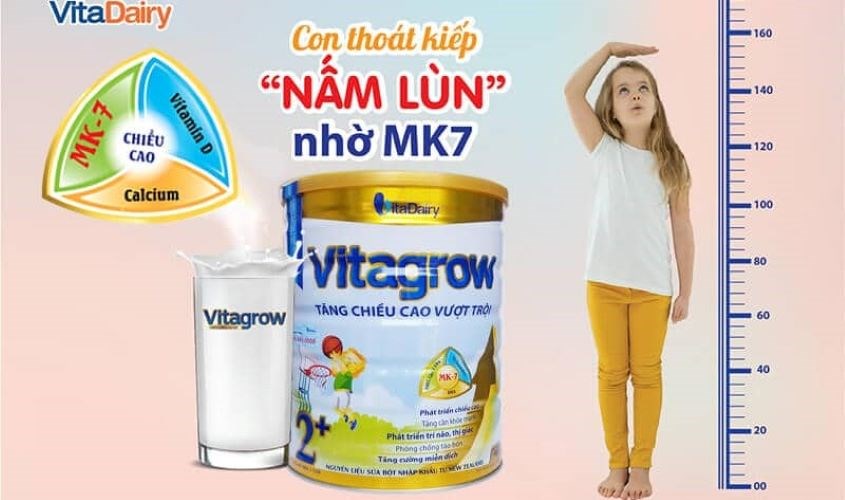 Sữa tăng chiều cao VitaGrow