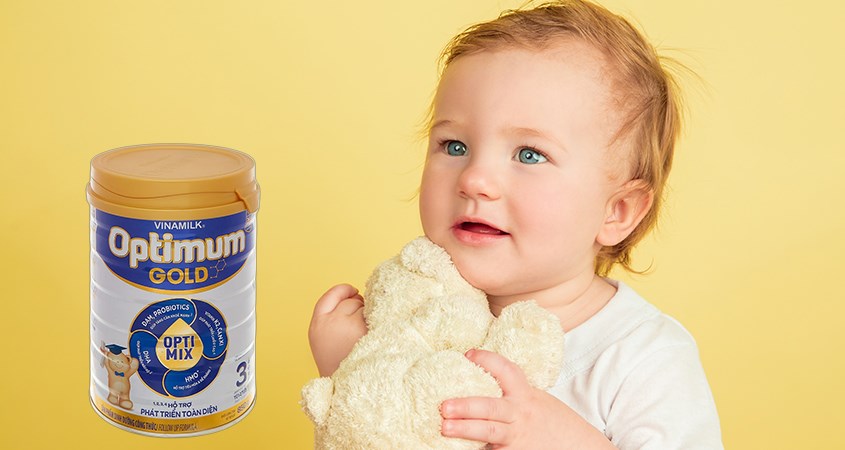 Sữa bột Optimum Gold số 3 850g (12 - 24 tháng)