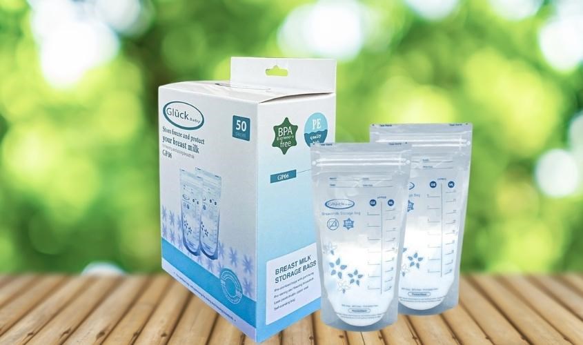 50 túi trữ sữa Gluck Baby GP06 250 ml