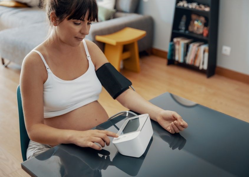 Rối loạn tăng áp huyết áp trong thai kỳ có nhiều loại. Nguồn ảnh: canva