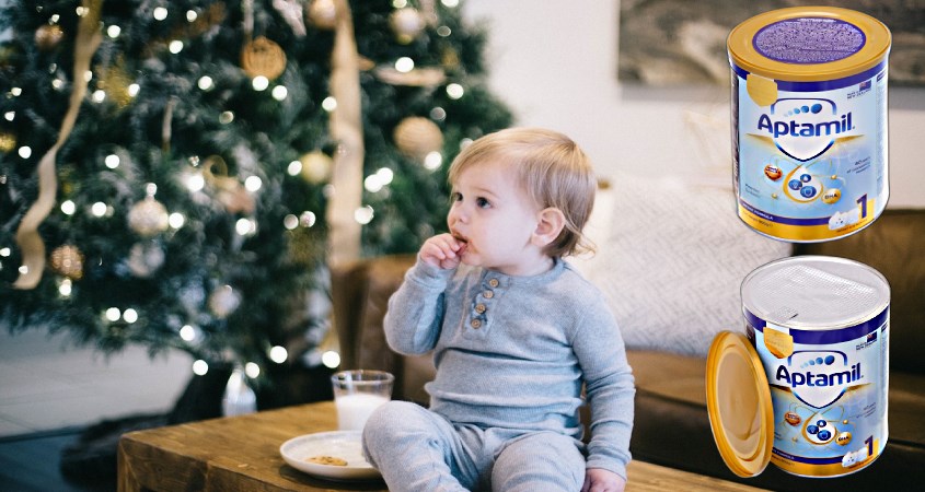 Sữa bột Aptamil Infant Formula vị nhat thanh số 1 900g (0 - 12 tháng)