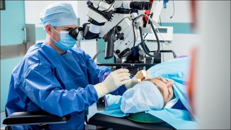 Phẫu thuật vá màng nhĩ tiếp cận từ đường sau tai Phẫu thuật vá màng nhĩ tiếp cận từ đường sau tai