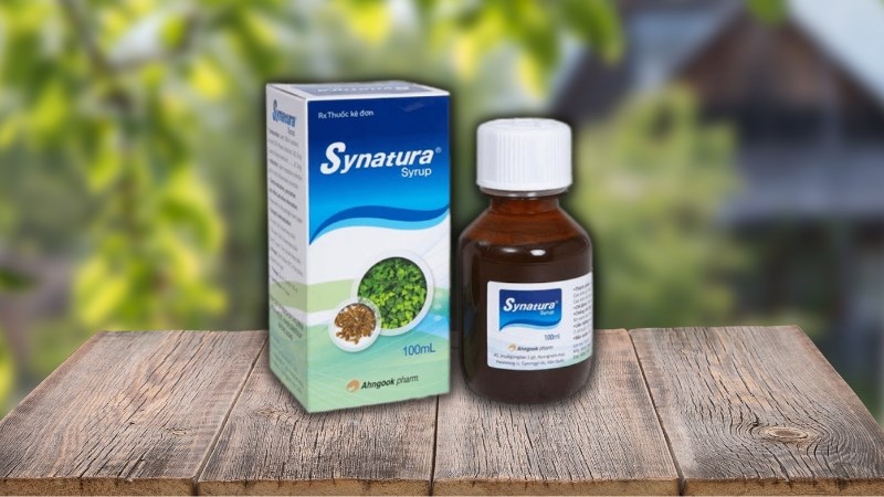 Siro Synatura hỗ trợ trị nhiễm khuẩn hô hấp chai 100ml 