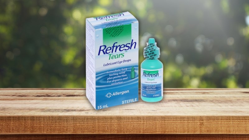Thuốc nhỏ làm trơn mắt Refresh Tears 0.5% giảm kích ứng mắt, khô mắt lọ 15ml Thuốc nhỏ làm trơn mắt Refresh Tears 0.5% giảm kích ứng mắt, khô mắt lọ 15ml