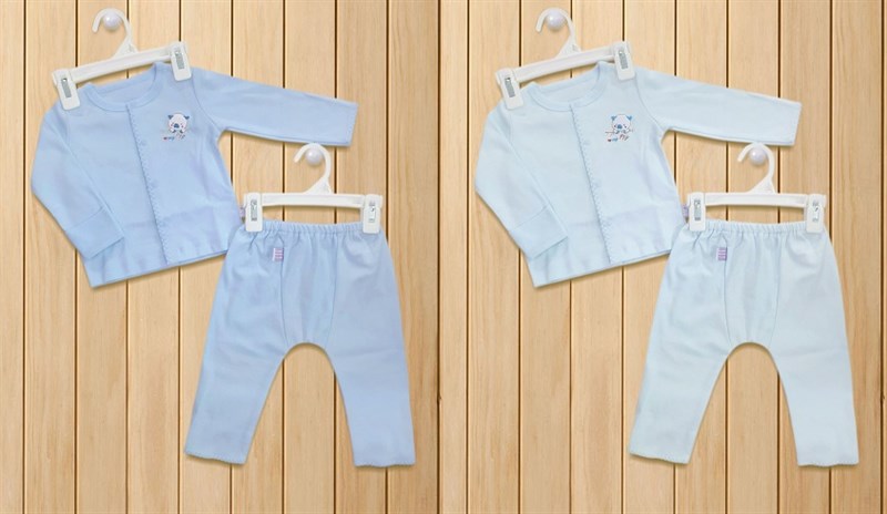 Bộ tay dài bé trai BabyMommy Interlok giữ ấm tốt