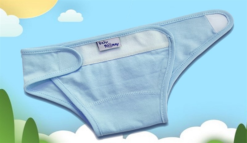 Tã vải màu BabyMommy size XS (dưới 5kg) 100% cotton thấm hút tốt