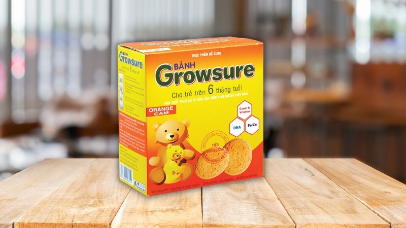 Dòng sản phẩm dinh dưỡng bánh Growsure ra đời