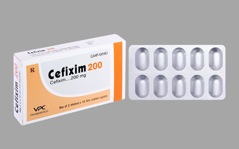 Cefixim 200 VPC trị nhiễm khuẩn 