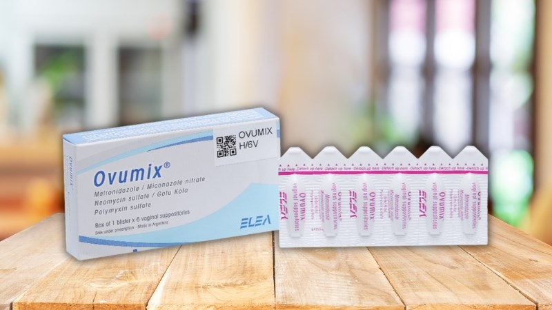 Viên đặt âm đạo Ovumix - Hỗ trợ trị viêm cổ tử cung, viêm âm đạo