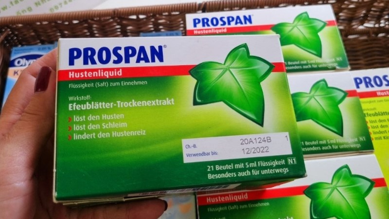 Sản xuất thuốc ho Prospan dành cho trẻ em