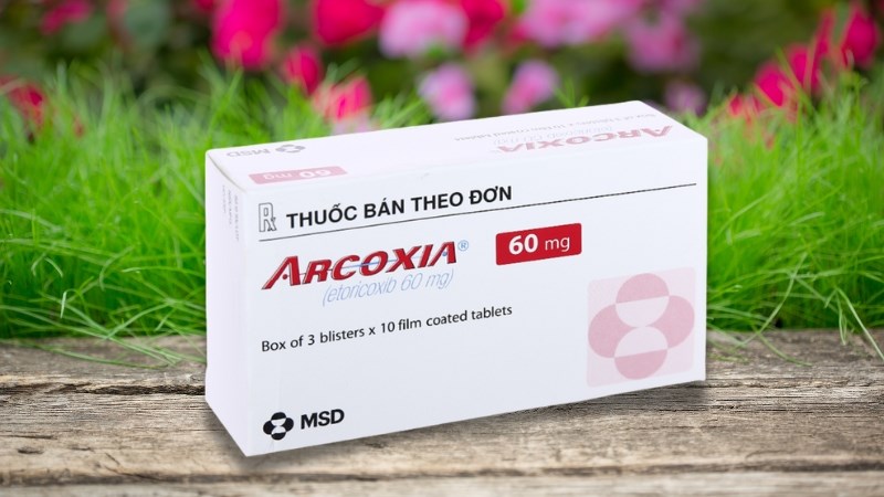 Arcoxia 60mg giảm đau, kháng viêm xương khớp