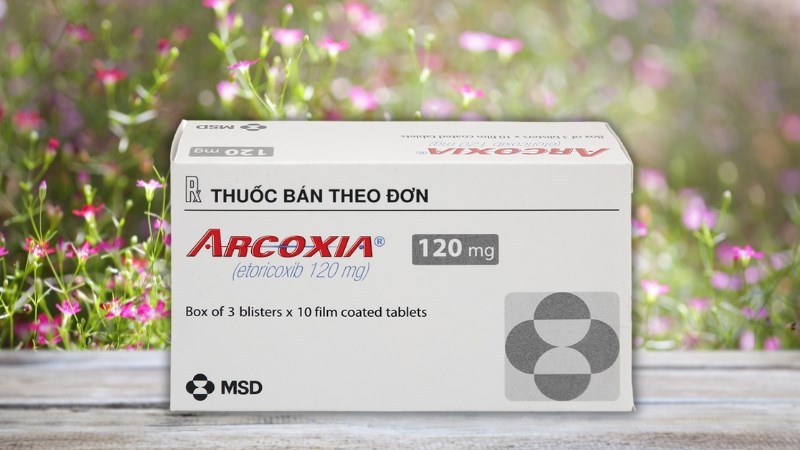 Arcoxia 120mg giảm đau, kháng viêm xương khớp