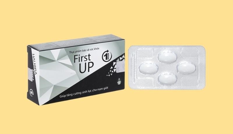 Viên ngậm Hauora First Up 1 Hour tăng cường sinh lực nam giới