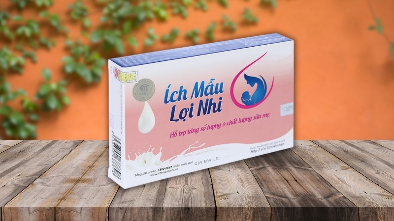Ích Mẫu Lợi Nhi hỗ trợ tăng cường sức khỏe cho phụ nữ sau khi sinh hộp 20 viên  