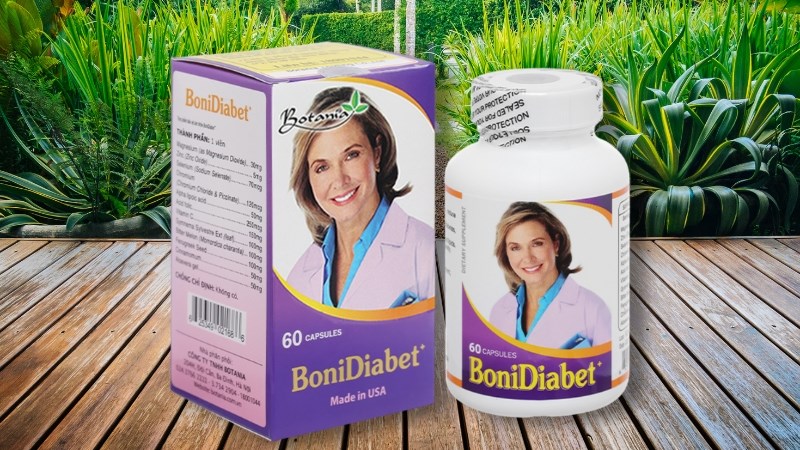BoniDiabet+ hỗ trợ giảm lượng đường và cholesterol trong máu