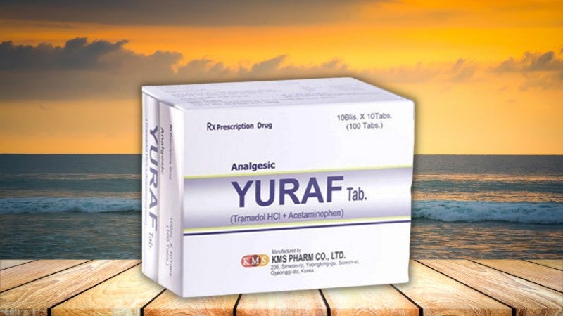Yuraf Tab trị các cơn đau trung bình đến nặng