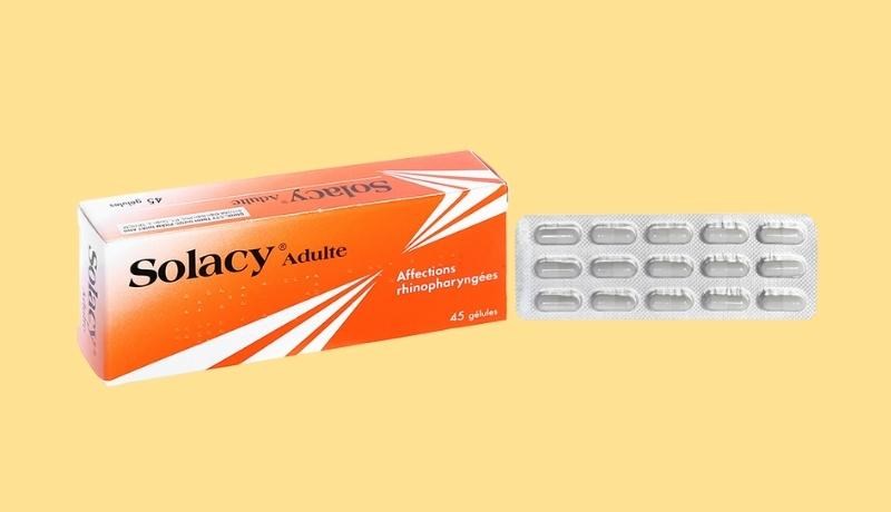 Solacy Adulte trị triệu chứng bệnh lý mũi – hầu