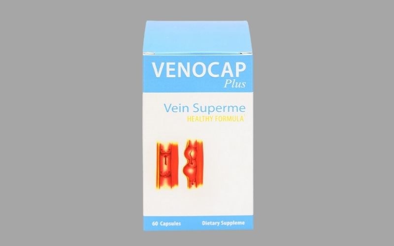 Venocap Plus hỗ trợ điều trị suy giảm tĩnh mạch hộp 60 viên