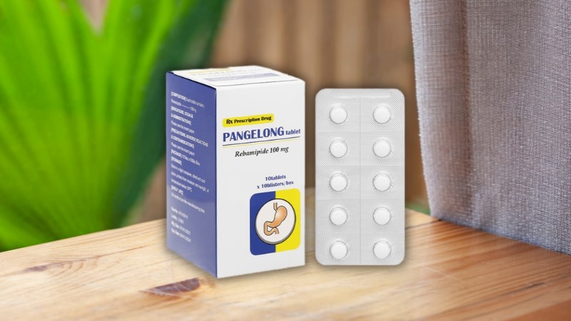 Pangelong Tablet 100mg trị viêm loét dạ dày (10 vỉ x 10 viên)