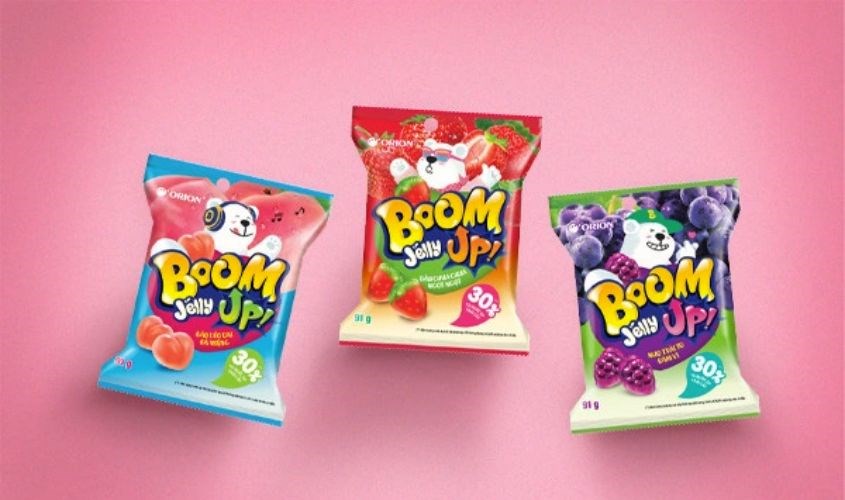 Kẹo dẻo BOOM JELLY của Orion