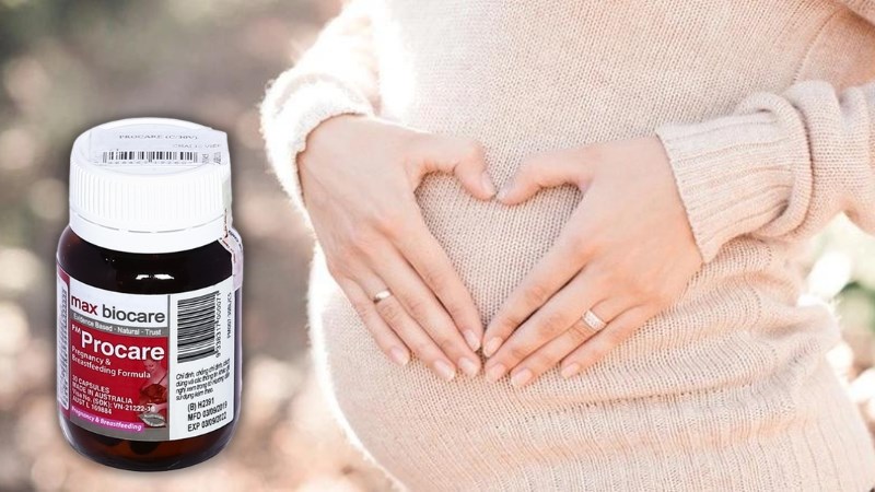 PM Procare bổ sung vitamin, khoáng chất cho phụ nữ mang thai