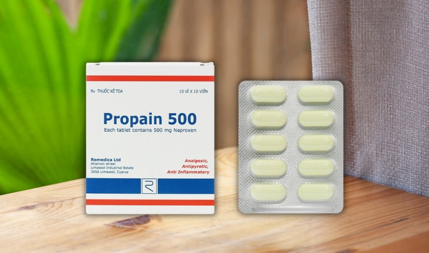 Propain 500mg giảm đau, kháng viêm xương khớp Propain 500mg giảm đau, kháng viêm xương khớp