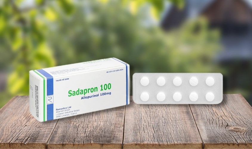 Propain 500mg giảm đau, kháng viêm xương khớp Sadapron 100 trị gout, tăng acid uric huyết
