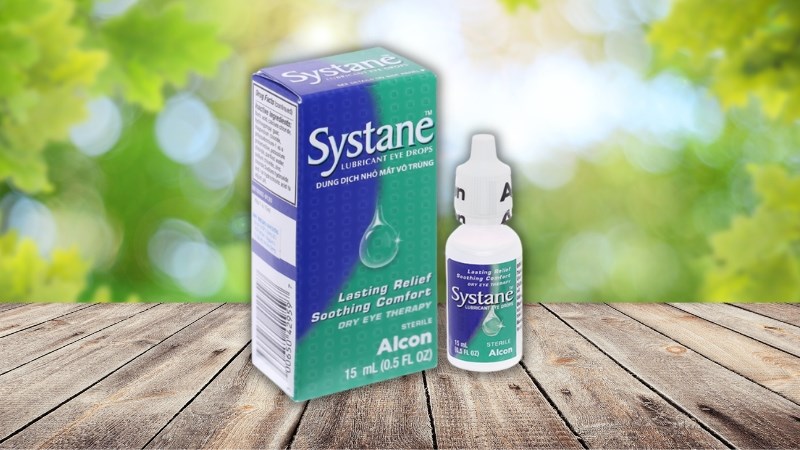 Dung dịch nhỏ mắt Systane giảm kích ứng mắt, khô mắt lọ 15ml 