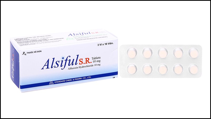 Alsiful - điều trị phì đại tuyến tiền liệt