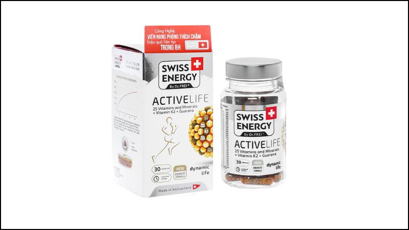 Swiss Energy Active Life - Bổ sung vitamin và khoáng chất